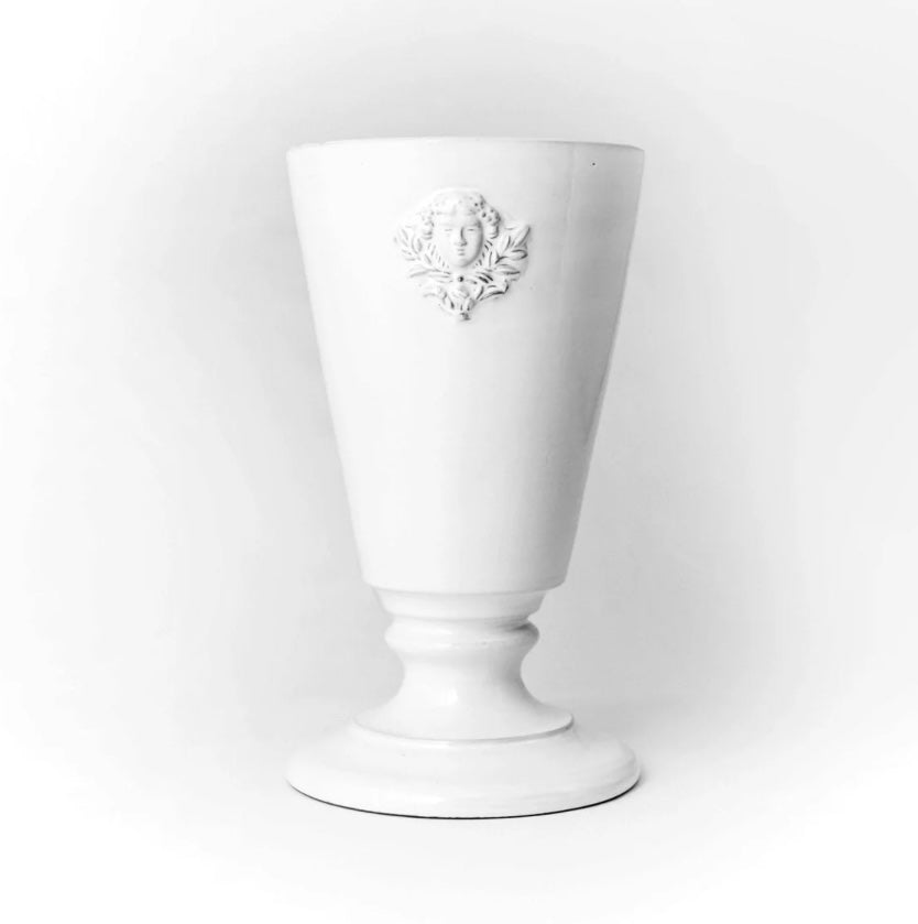 CARRON footed vase H28