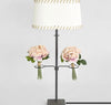 Lamp metal 2 cup vase -Due end OCT 26