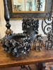 Vase frill black