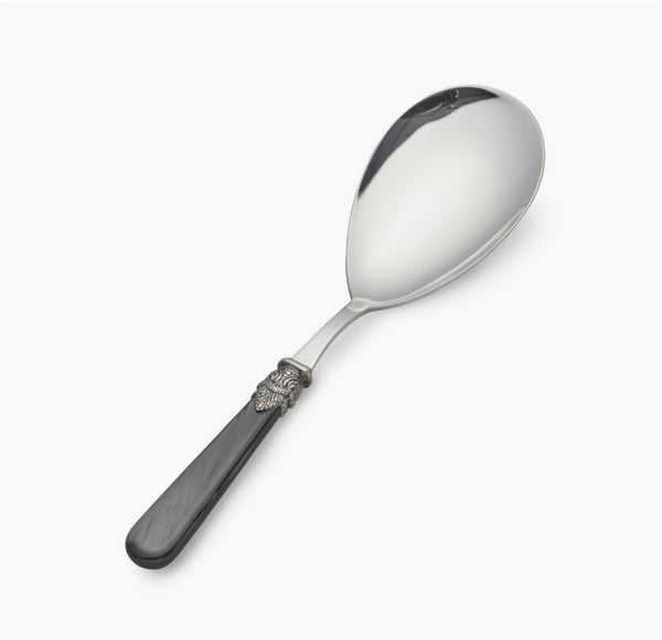 Italian Serving spoon - Charcoal Naples
