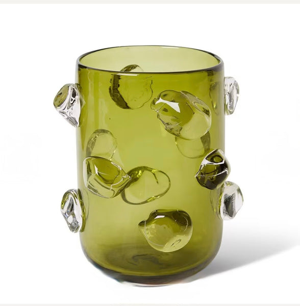 Vase Bubble green Medium H23