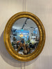 ✅French Mirror gilt oval H59 W51✅(SOLD)