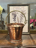 Copper French flower bucket