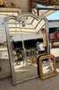 NEW SHIPMENT -Mirror silver gilt arched top
