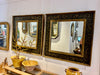 Italian hand painted mirrors pair  W89