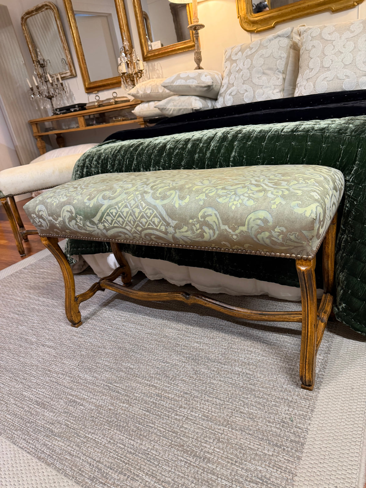 French Louis XVI style stool