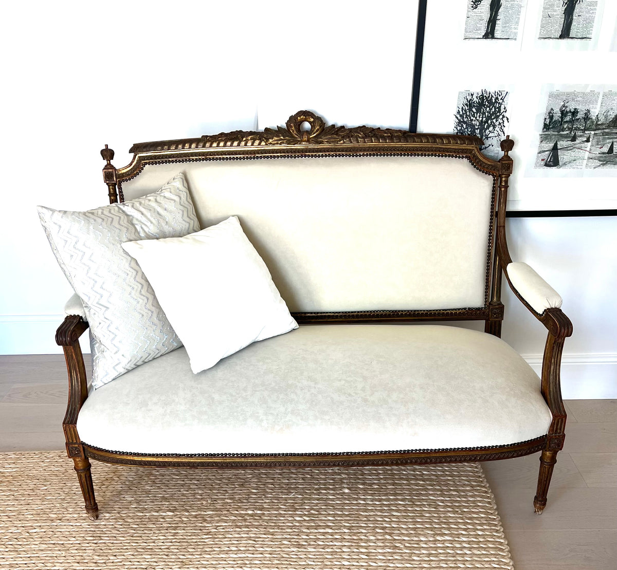 French Louis XV Sofa