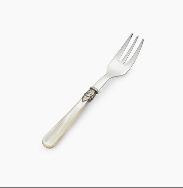 Italian Set of 6 Cake Forks - Ivory Naples