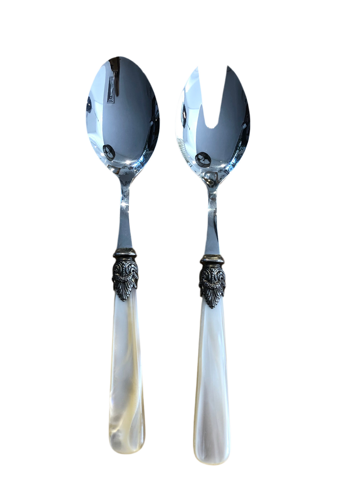Italian Salad Servers - Naples Ivory