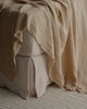 Hale Mercantile Flocca Linen Valance KING