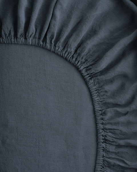 Hale Mercantile Linen Fitted sheet Queen