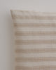 Hale Mercantile Basix Linen stripe Euro Cushion 65/65