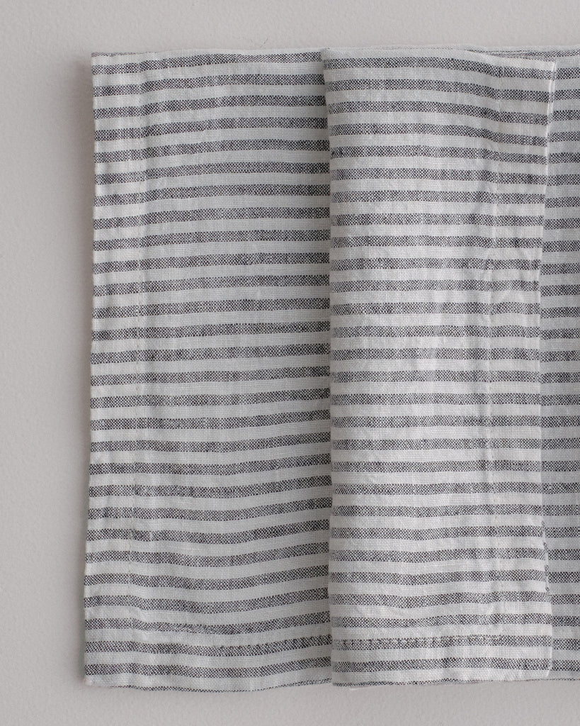 Hale Mercantile Napkin Basix stripe Linen stripe