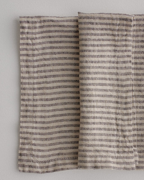 Hale Mercantile Napkin Basix stripe Linen stripe