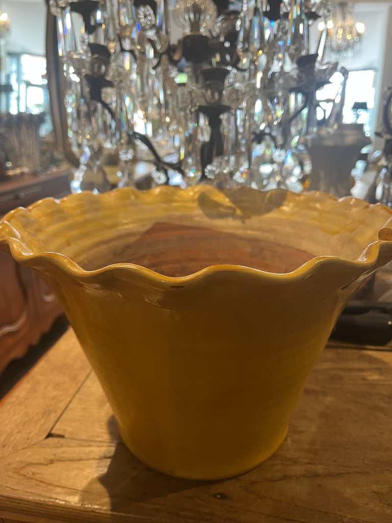 Bowl provincial fluted