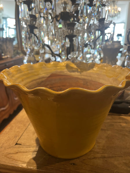 Bowl provincial fluted