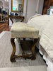French Louis XIV walnut stools