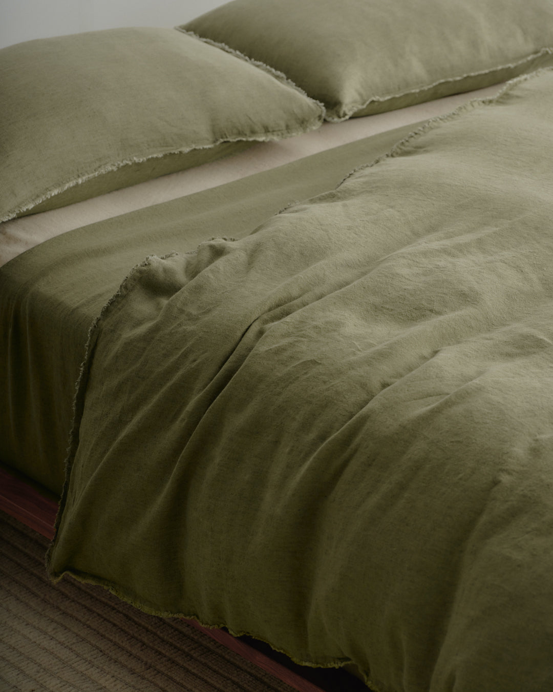 Hale Mercantile Flocca Linen Doona cover DOUBLE