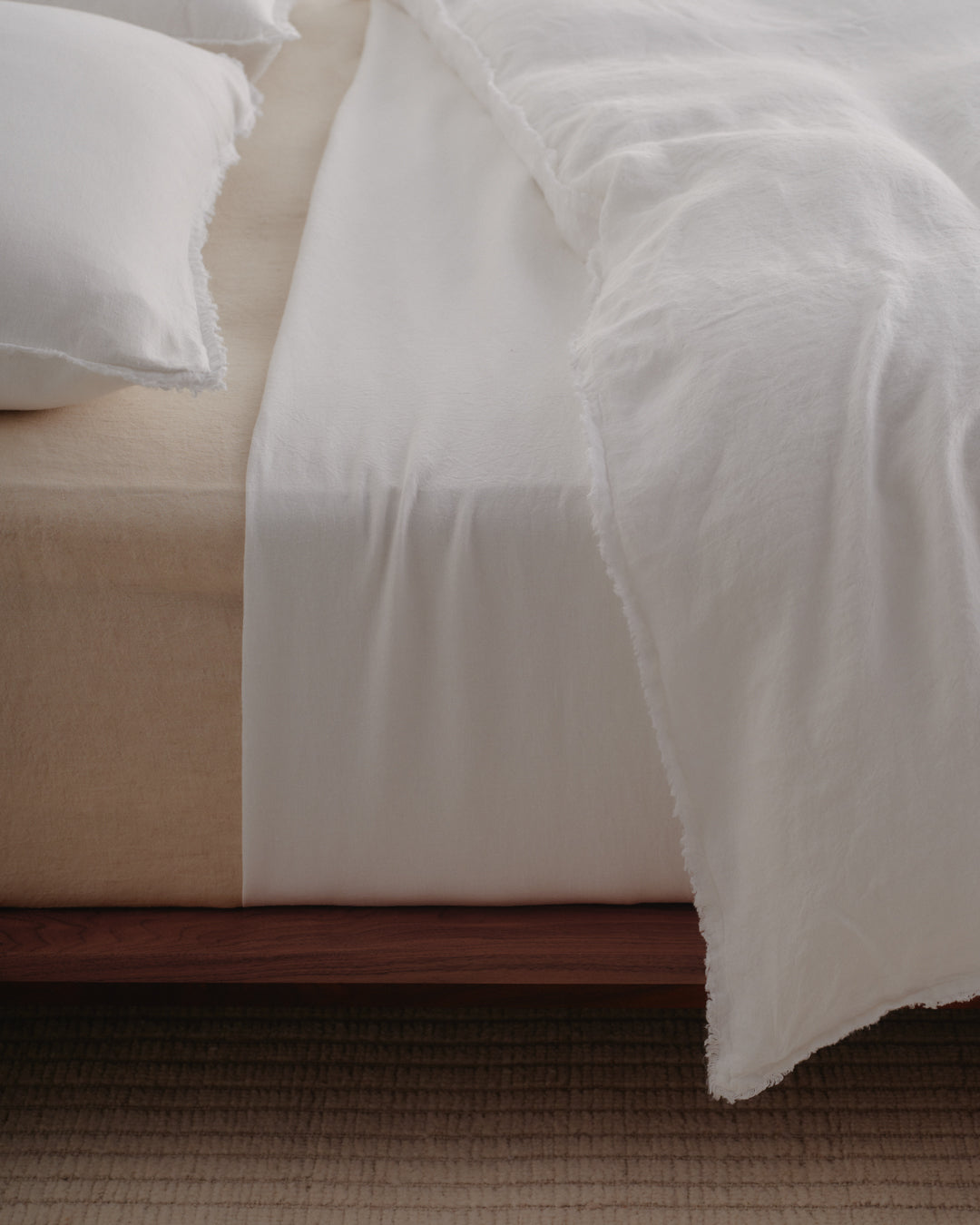 Hale Mercantile Flocca Linen Doona cover DOUBLE
