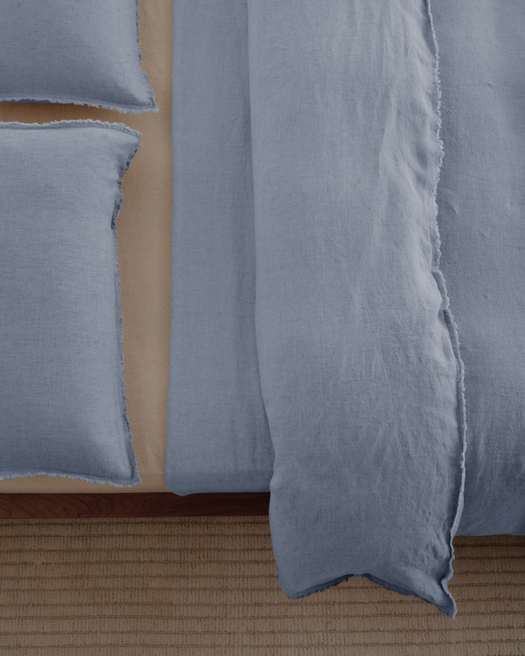 Hale Mercantile Flocca Linen Doona cover SUPER KING