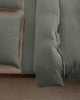 Hale Mercantile Flocca Linen Doona cover SUPER KING
