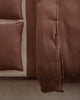 Hale Mercantile Flocca Linen Doona cover SUPER KING