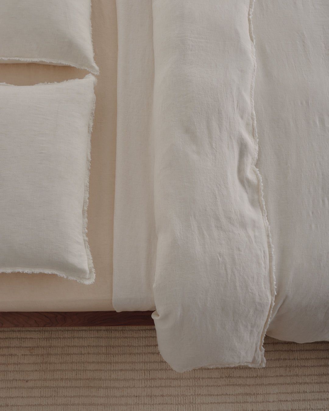 Hale Mercantile Flocca Linen Doona cover SUPER KING