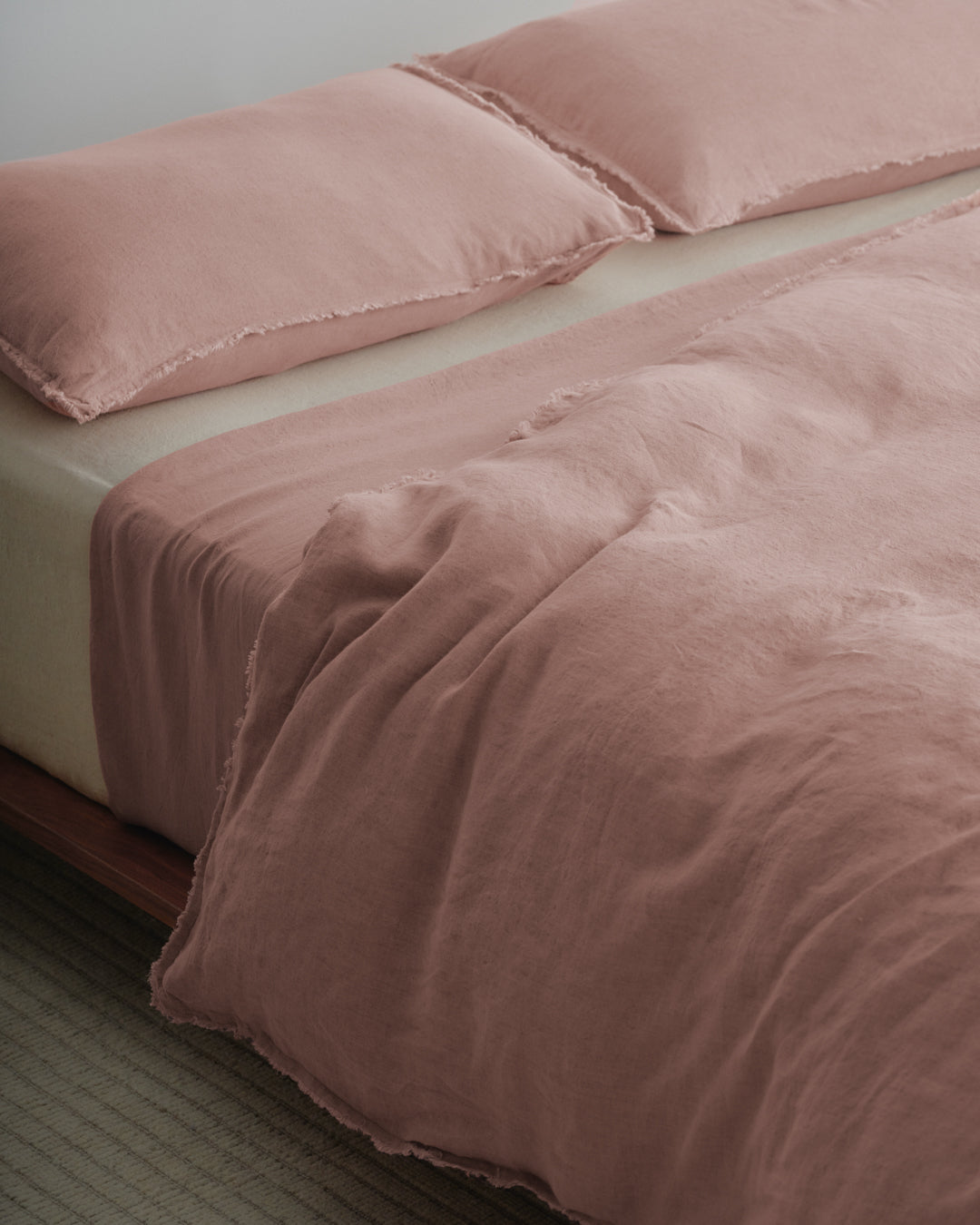 Hale Mercantile Flocca Linen Doona cover DOUBLE