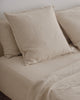 Hale Mercantile Cushion Euro Flocca Linen 65/65