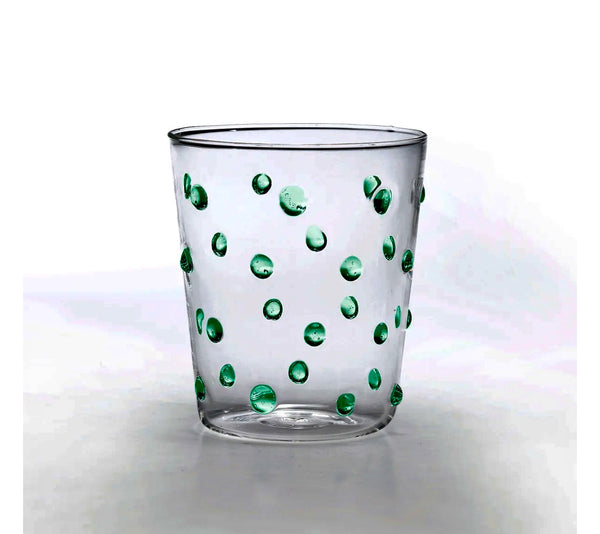 Tumbler dot set of 6 Green