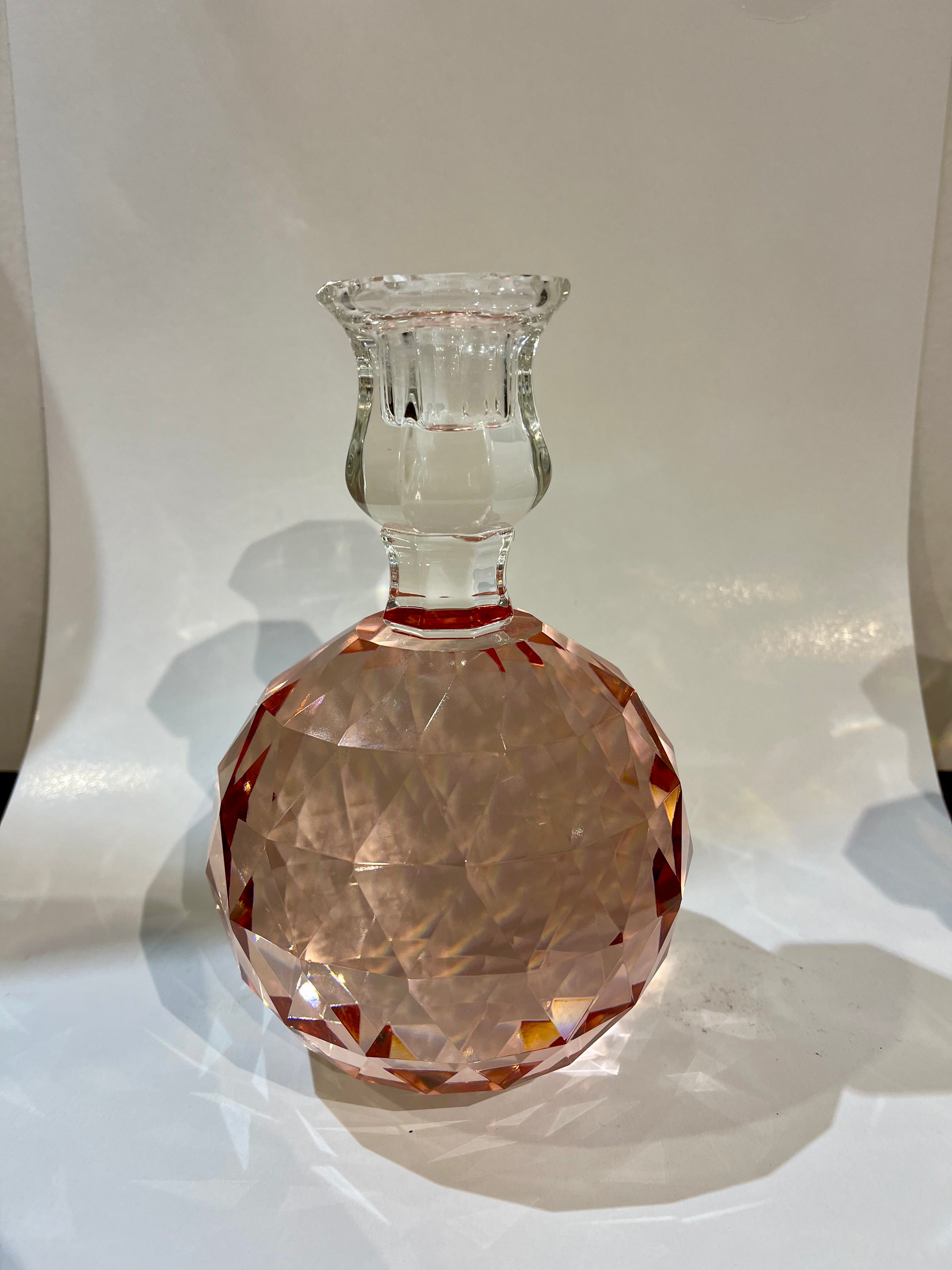 Candle holder Pink