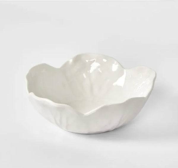 Melamine cabbage leaf bowl box of 6 (17.6cm)