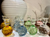 Ball candle holder Blue