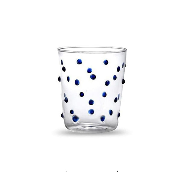 Tumbler Dot set of 6 Blue