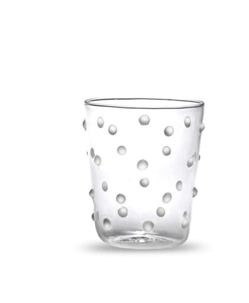 Tumbler Dot set of 6 White