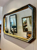 Italian octagonal mirror H145 W89