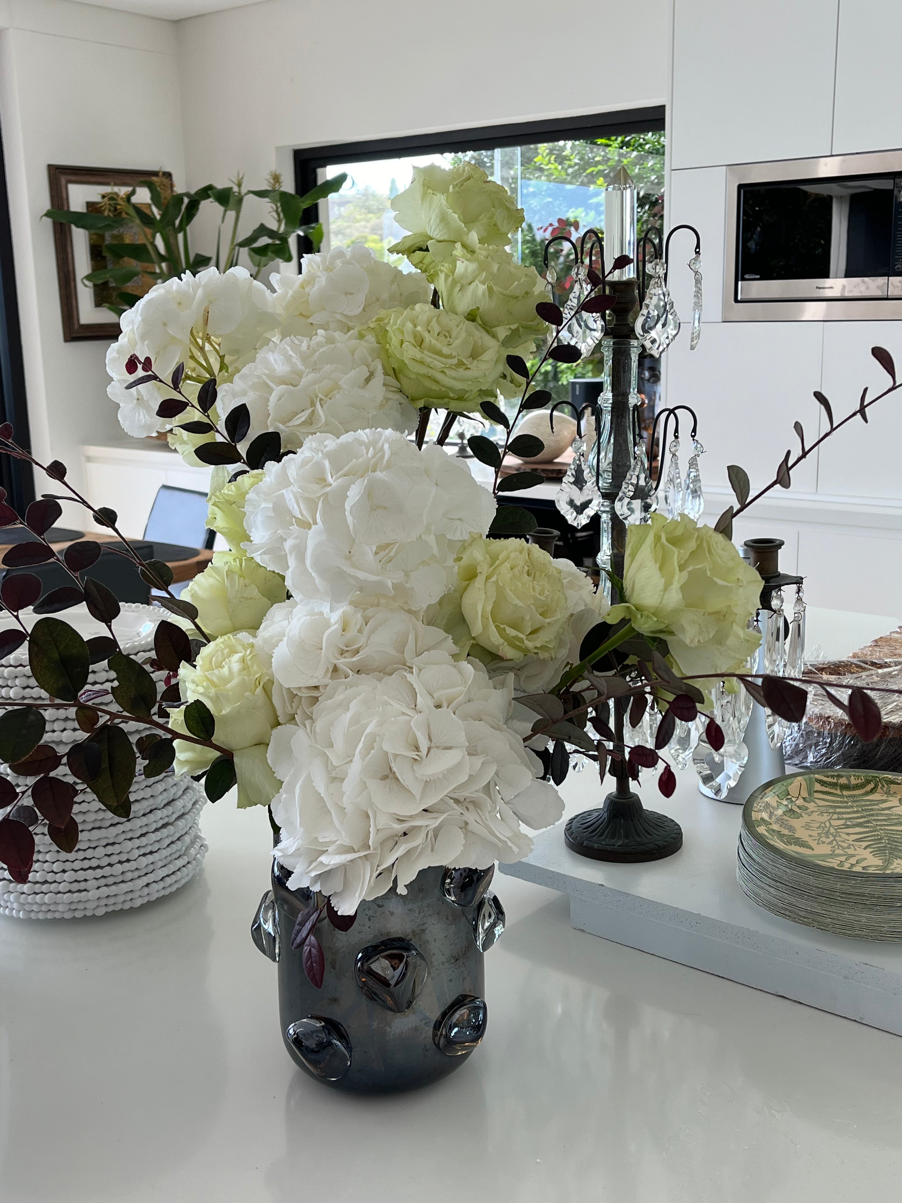 Vase Bubble mocca Medium