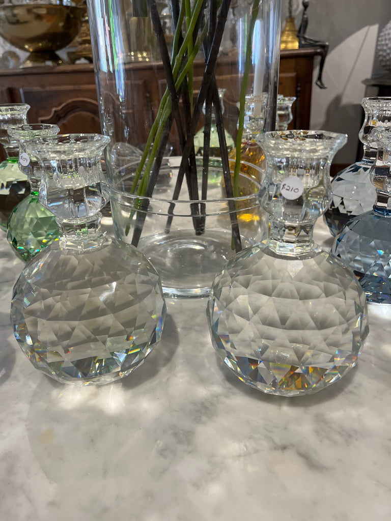 Ball candle holder Clear