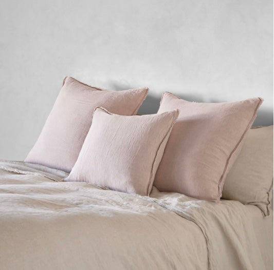 Hale Mercantile Cushion Flocca Linen 50/50
