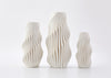 Vase 3D Geo White