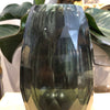 Vase Glass smoke blue