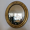 French Mirror gilt oval H59
