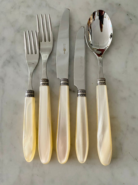 Italian Cutlery Set -Vendome Ivory