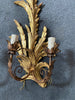 Wall sconce French gilt pair