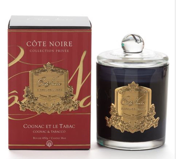 Cote Noir Cognac and Tobacco candle