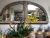 ✅Timber arched mirror