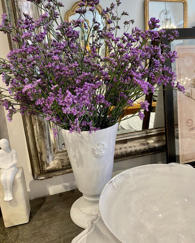 CARRON footed vase H28