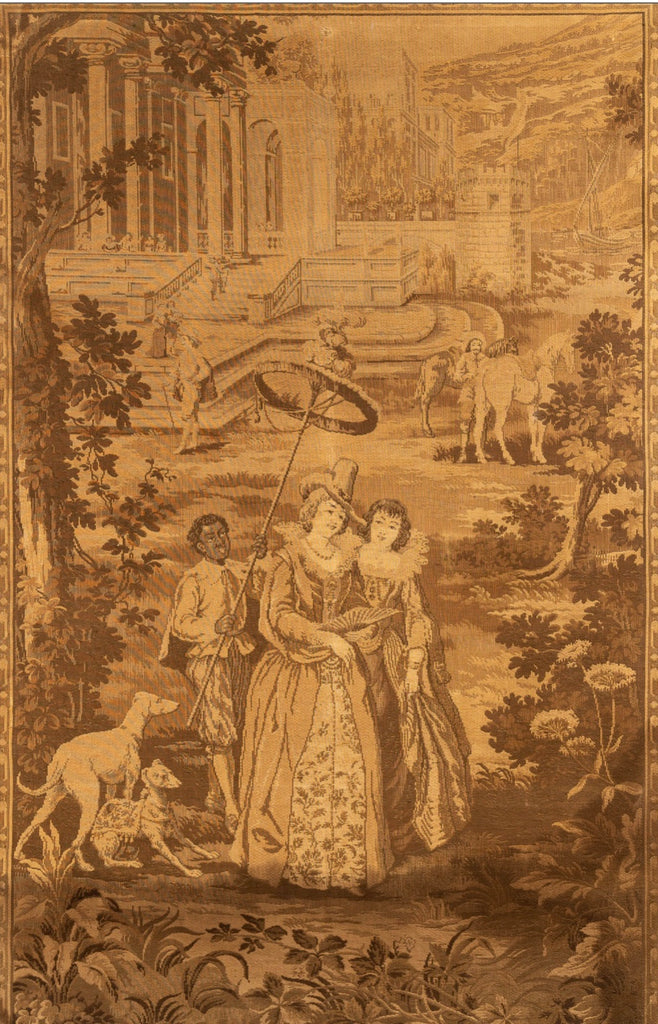 French antique tapestry H200