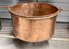 Copper cauldron pot with handle D56 XXL
