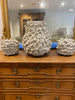 Vase daisy white H31